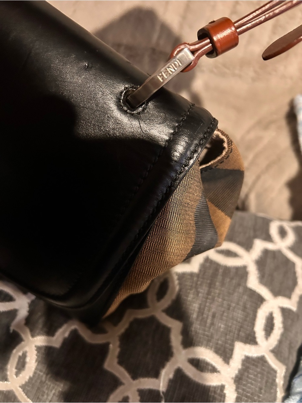 Fendi Pequin Silvana w/Wallet - Picture 13 of 17